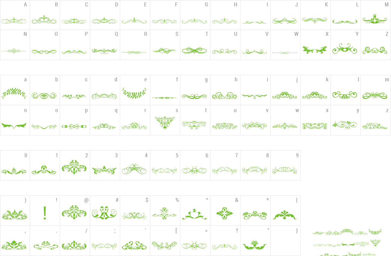 Font Vintage Decorative Signs 5 preview